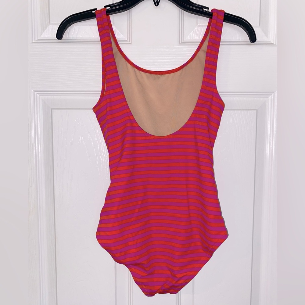 J. Crew Crewcuts striped bathing suit. Size 14 - Picture 2 of 4